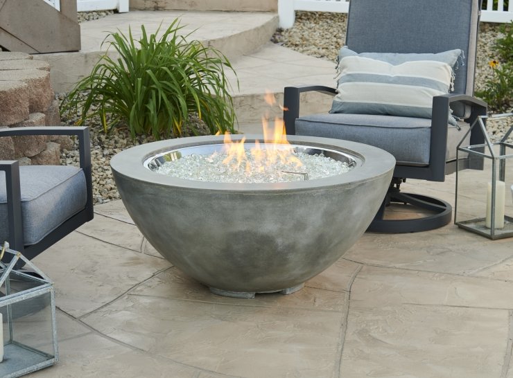 natural gas fire pit