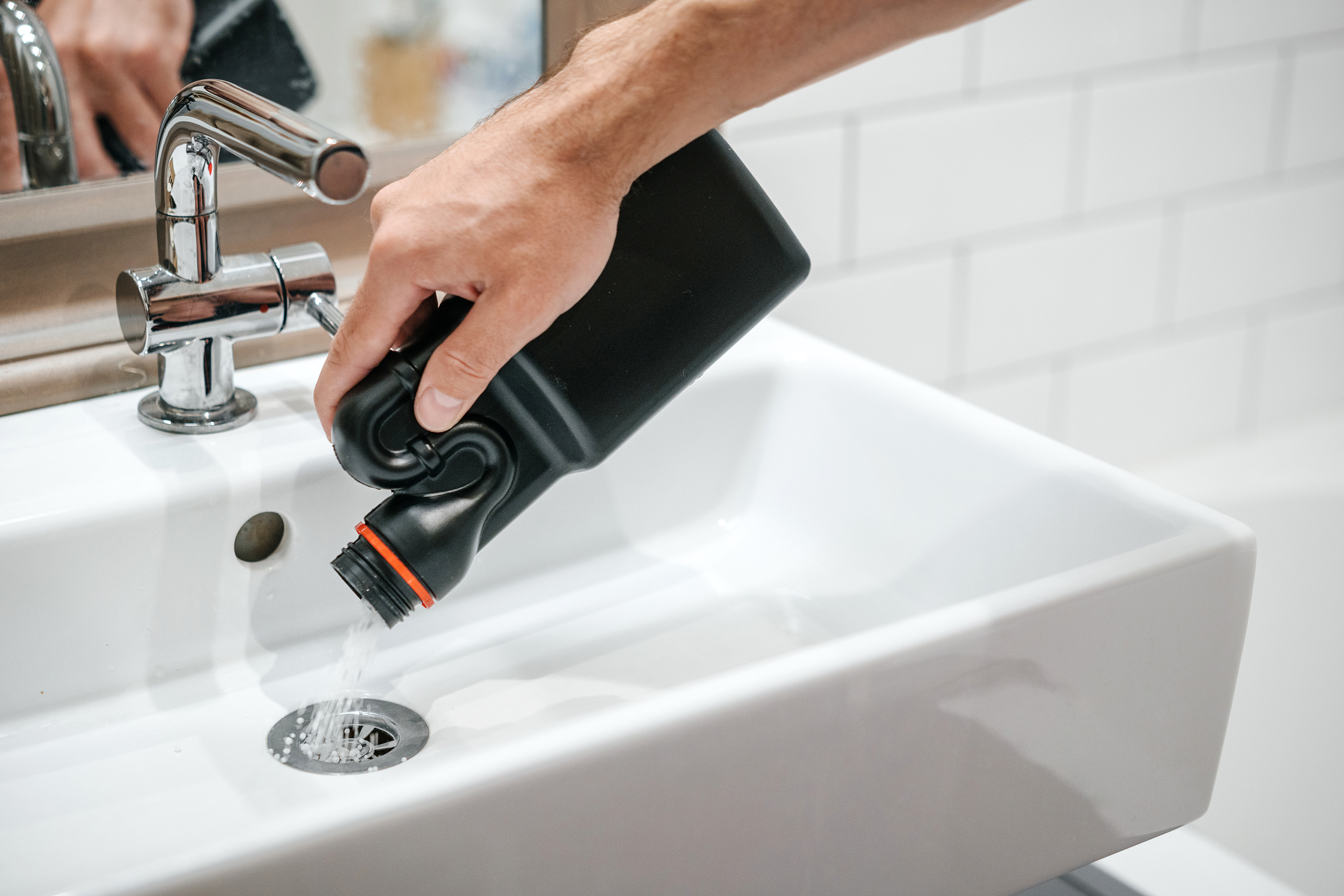 chemical drain cleaners