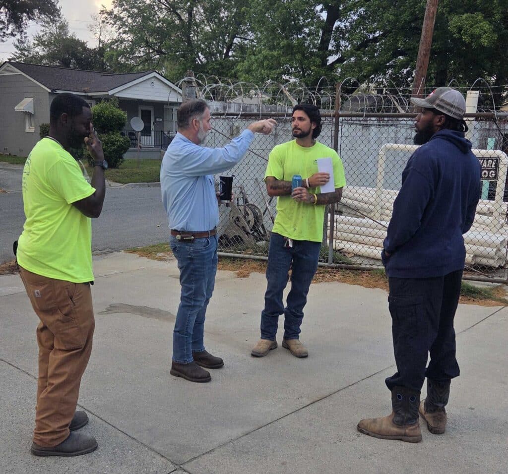 Henry Plumbing's Commercial Plumbing crew led by CEO Todd Reed—every project is tackled with care, precision, and teamwork.