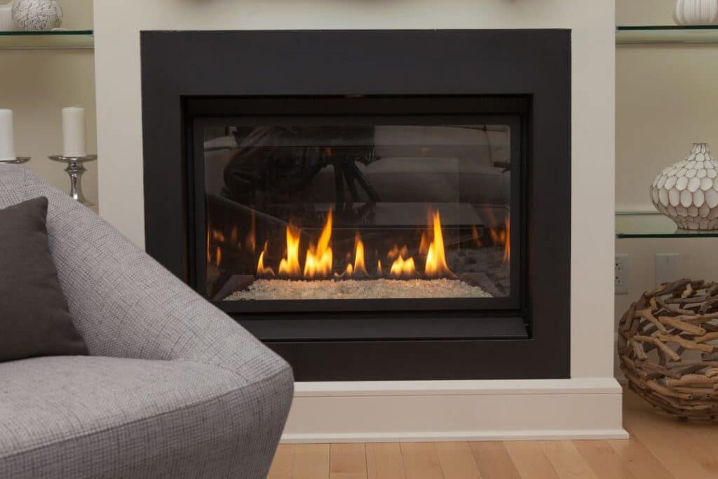 Natural gas fireplace installation and repair services by Henry Plumbing