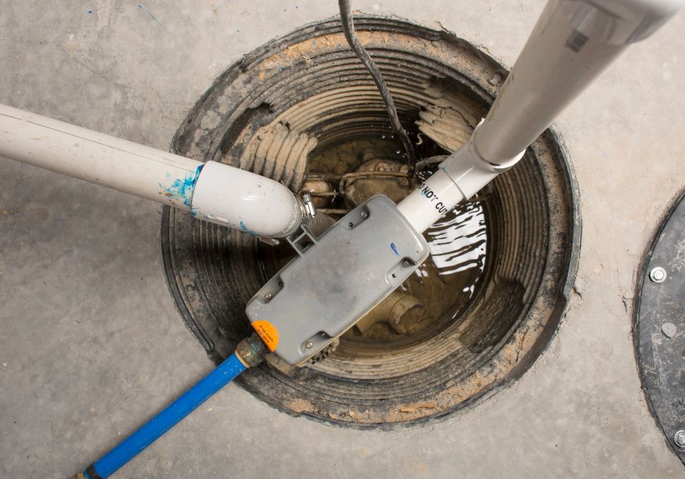 Sewer camera inspection equipment inside residential drain line